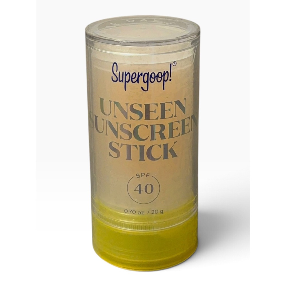 Supergoop! Unseen Sunscreen Stick SPF 40 Oil-Free Travel Size 0.7oz 20g NEW